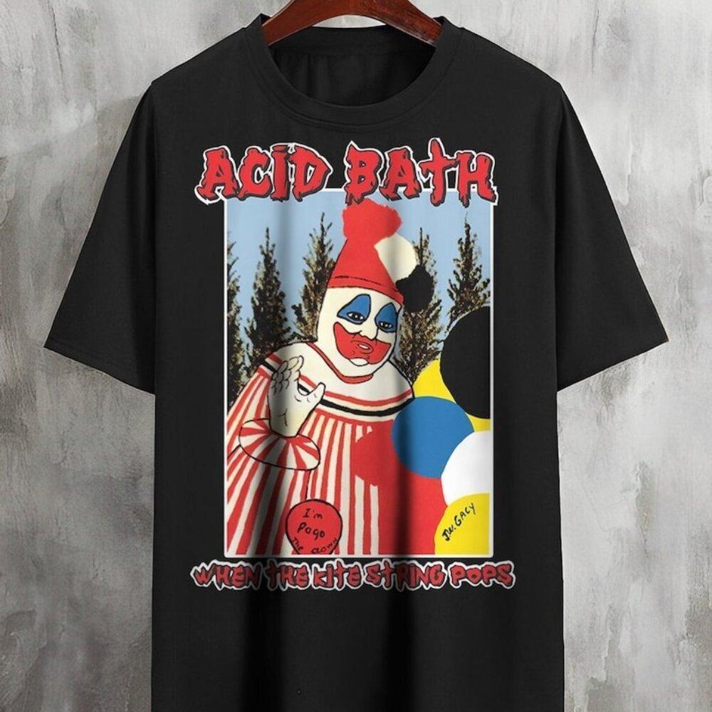 Acid Bath When The Kite String Pops Metal Band Album Art Graphic Music T-Shirt 1